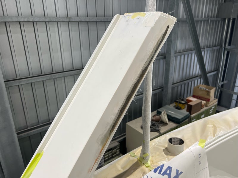 オーシャンヨット40全塗装  塗装編