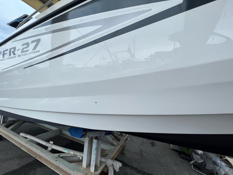 ヤマハ YFP-27 右舷修理