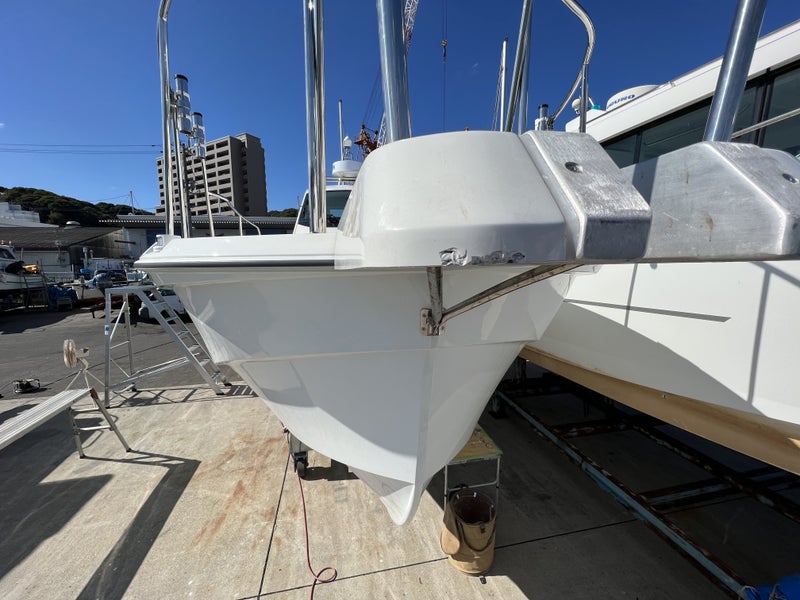 ヤンマー  EX28  船首補修