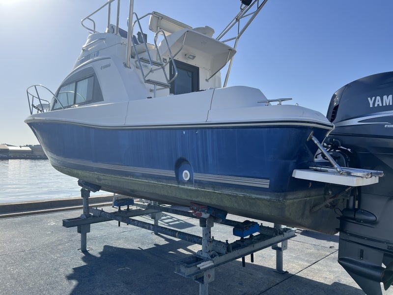 ヤマハシェスタ　ウィンドウ付近とハル塗装