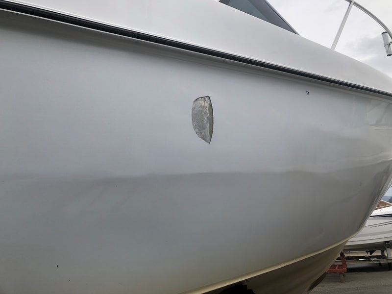 ボーナム31  右舷補修