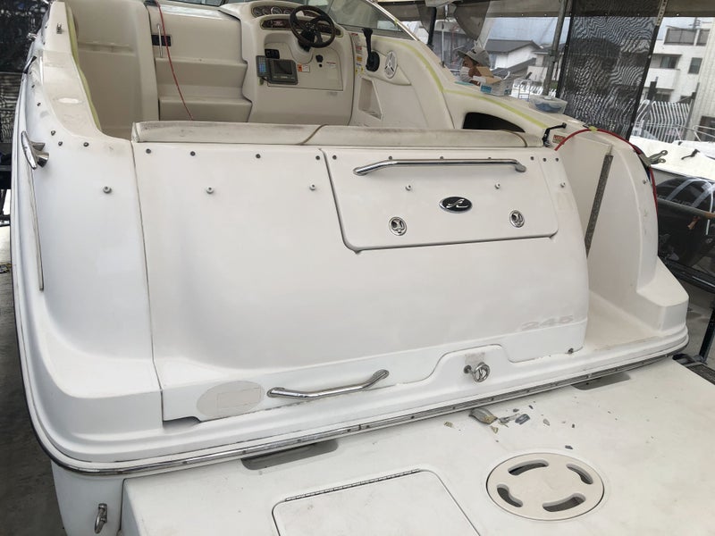 シーレイ245全塗装とSEADEK